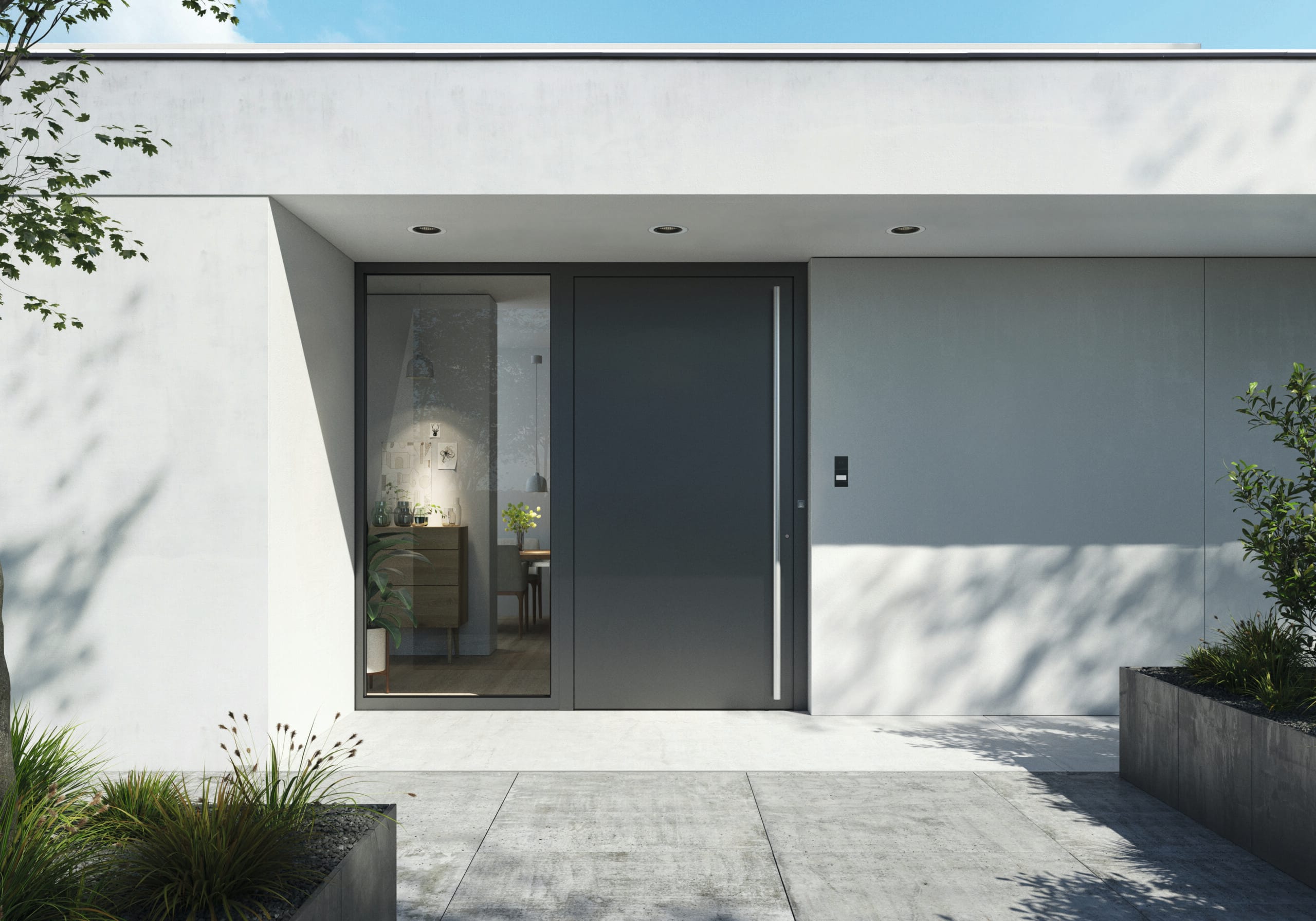 Aluminium deur van Alu-Max Aluminium deur van Alu-Max